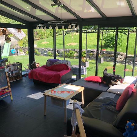 Logement Chez L'Habitant Etage Independant Grône エクステリア 写真