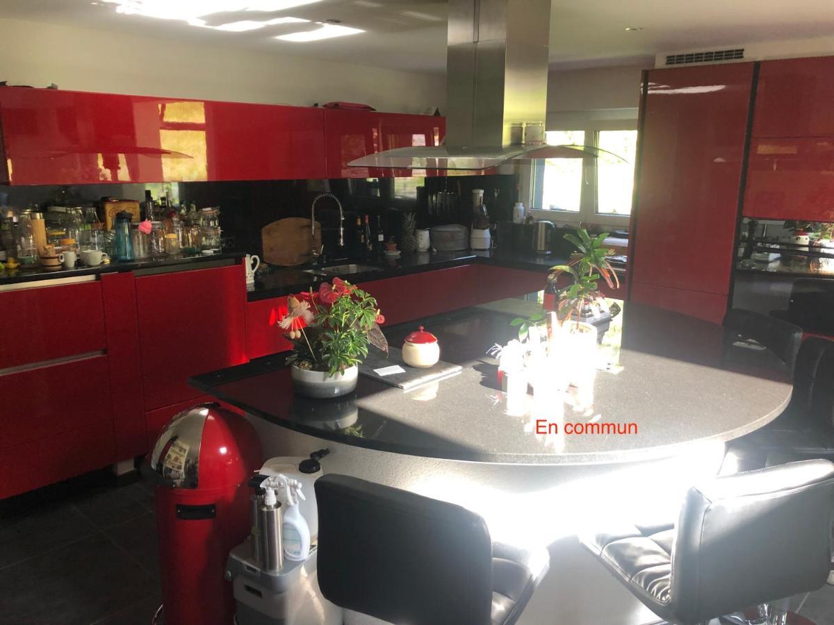 Logement Chez L'Habitant Etage Independant Grône エクステリア 写真